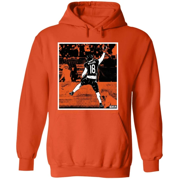 4th And 8 Caleb Williams Chicago Bears Nfl Signature Hoodie - Image 6