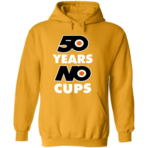 50 Years No Cups Philadelphia Flyers Hoodie