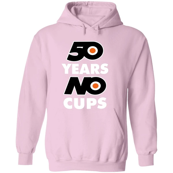 50 Years No Cups Philadelphia Flyers Hoodie - Image 5