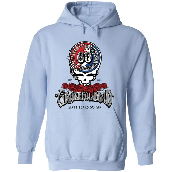 60 Years So Far 1965 2025 Grateful Dead Hoodie - Image 4