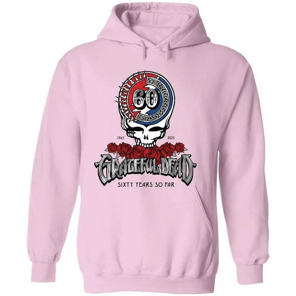 60 Years So Far 1965 2025 Grateful Dead Hoodie - Image 5