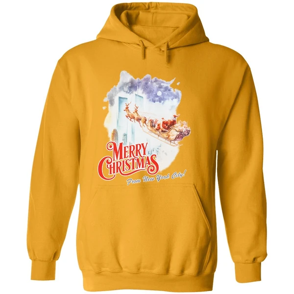9 11 Merry Christmas From New York City Hoodie