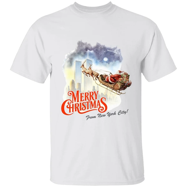 9 11 Merry Christmas From New York City Shirt
