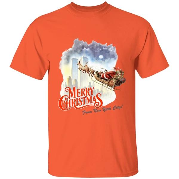 9 11 Merry Christmas From New York City Shirt - Image 3