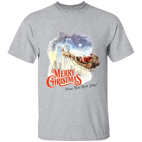 9 11 Merry Christmas From New York City Shirt - Image 6