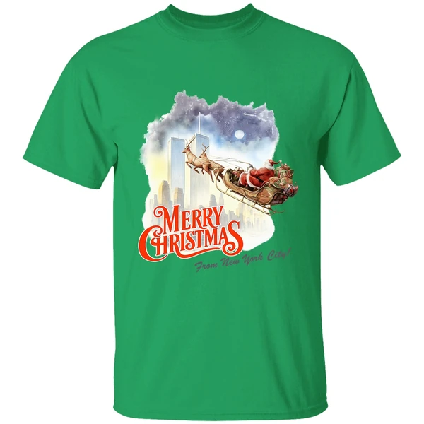 9 11 Merry Christmas From New York City Shirt - Image 8