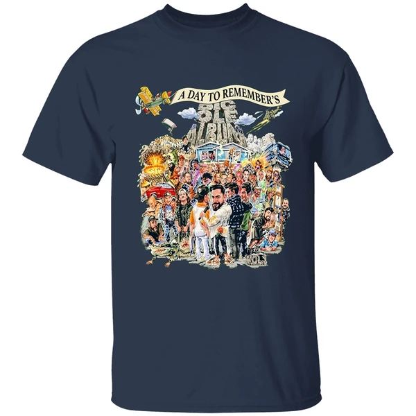 a day to remembers win big ole album shirt navy