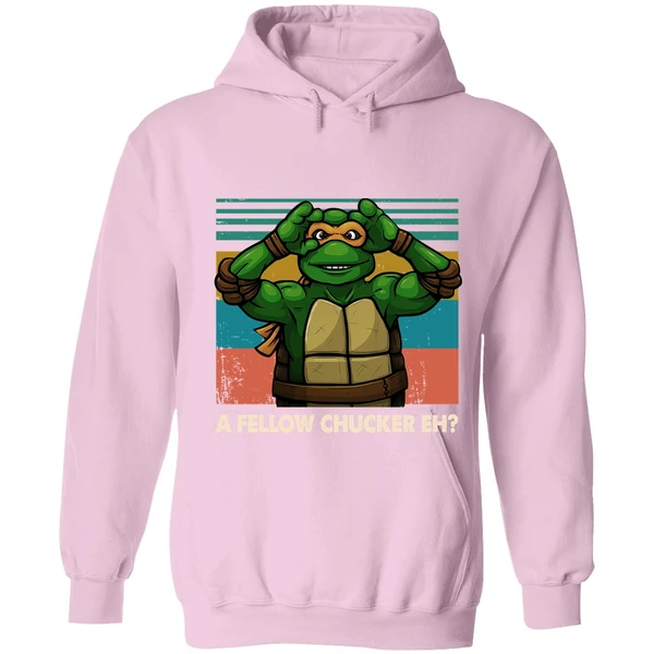 A Fellow Chucker Eh Teenage Mutant Ninja Turtles Hoodie - Image 4