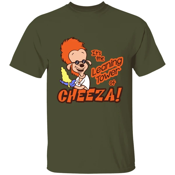 A Goofy Movie Its The Leaning Tower Of Cheeza Shirt - Image 3