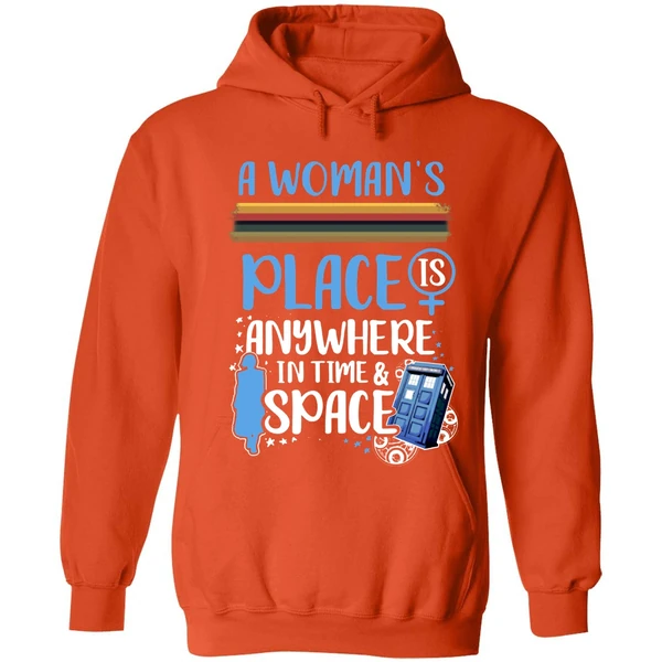 A Woman Place Hoodie - Image 5