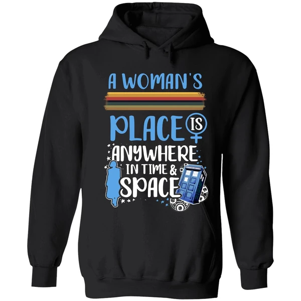 A Woman Place Hoodie - Image 8