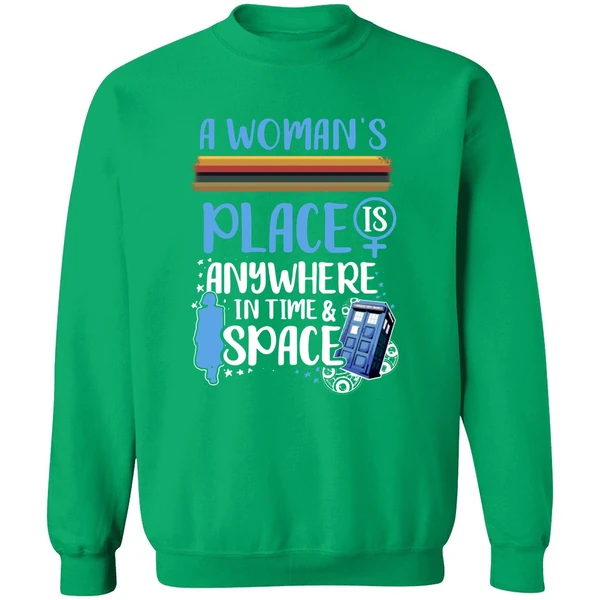 A Woman Place Sweatshirt - Image 2