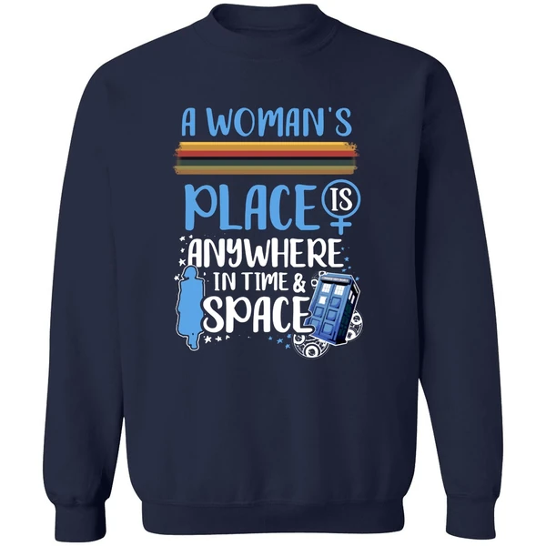 A Woman Place Sweatshirt - Image 5