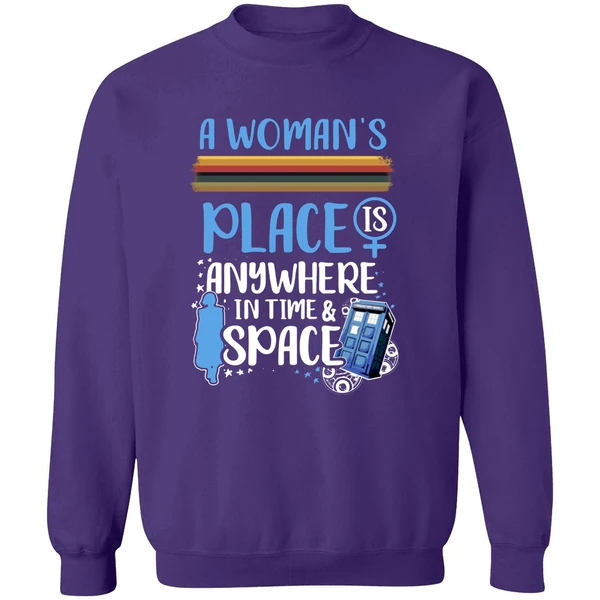 A Woman Place Sweatshirt - Image 6