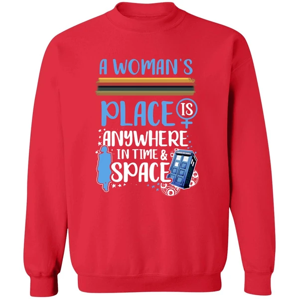 A Woman Place Sweatshirt - Image 7