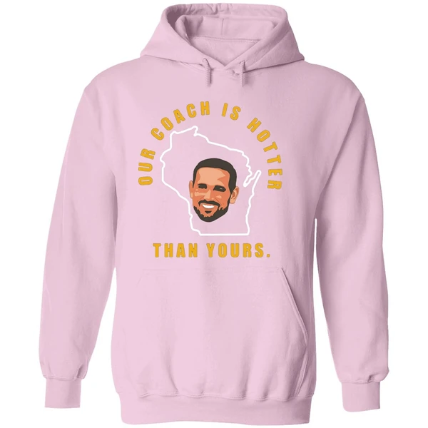Aaron Our Coach Is Hotter Than Yours Hoodie - Image 5