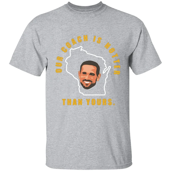 Aaron Our Coach Is Hotter Than Yours Shirt - Image 9