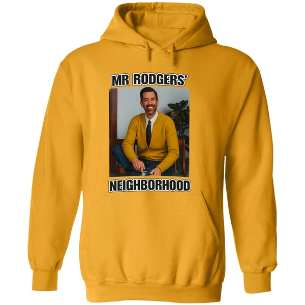 Aaron Rodgers The Pittsburgh Steelers Mr Rodgers Neighborhood Hoodie
