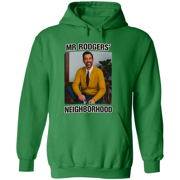 Aaron Rodgers The Pittsburgh Steelers Mr Rodgers Neighborhood Hoodie - Image 2