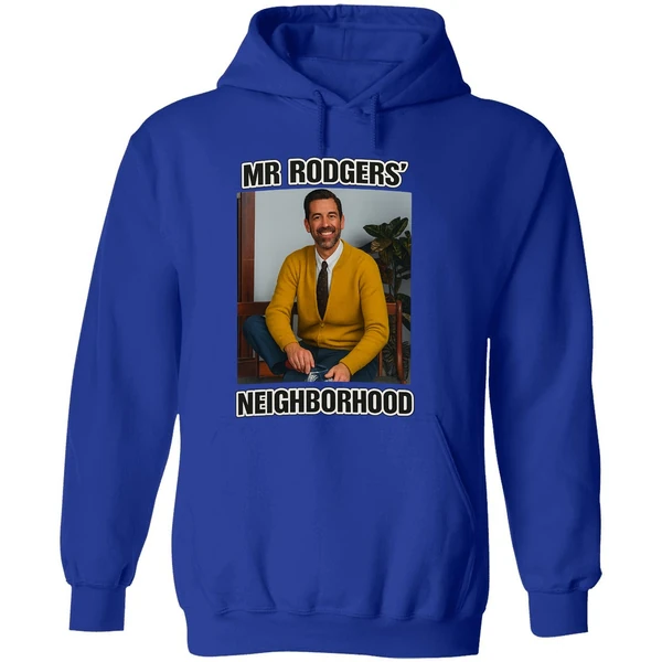 Aaron Rodgers The Pittsburgh Steelers Mr Rodgers Neighborhood Hoodie - Image 7