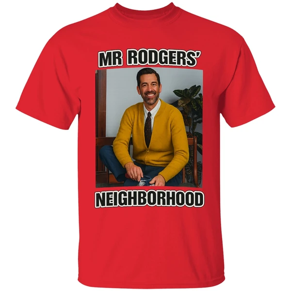 Aaron Rodgers The Pittsburgh Steelers Mr Rodgers Neighborhood Shirt - Image 6