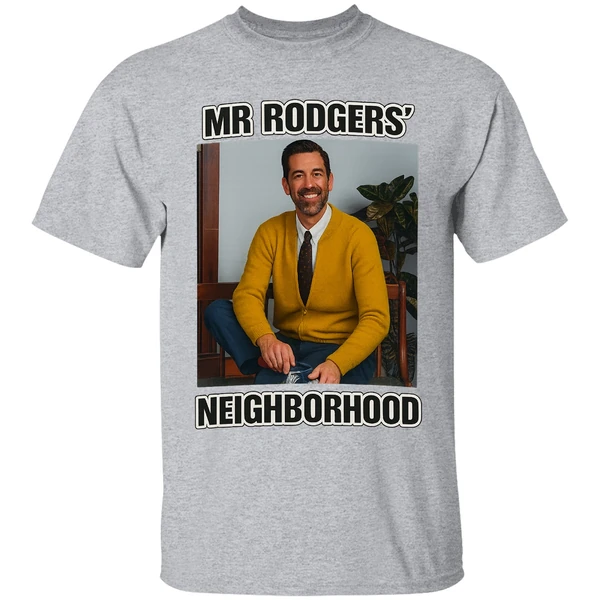 Aaron Rodgers The Pittsburgh Steelers Mr Rodgers Neighborhood Shirt