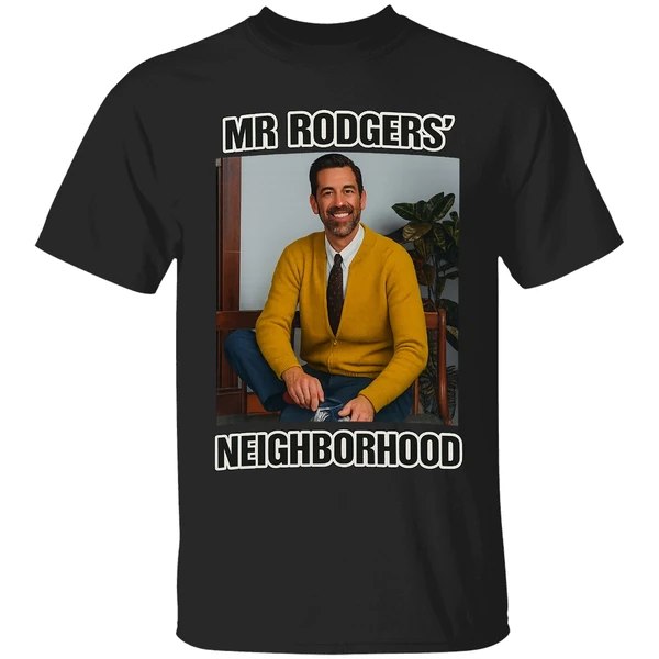Aaron Rodgers The Pittsburgh Steelers Mr Rodgers Neighborhood Shirt - Image 8