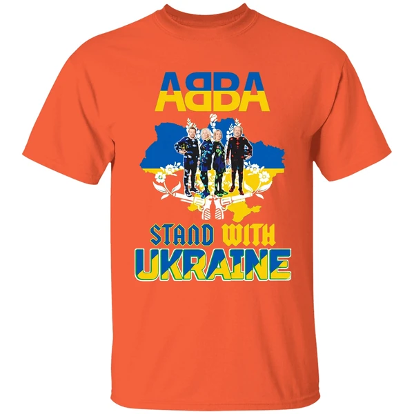Abba Stand With Ukraine Shirt - Image 6