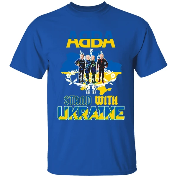 Abba Stand With Ukraine Shirt - Image 8