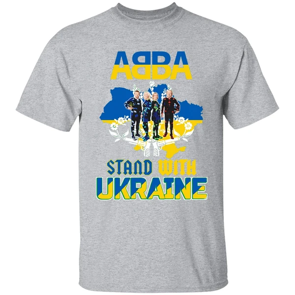 Abba Stand With Ukraine Shirt - Image 9