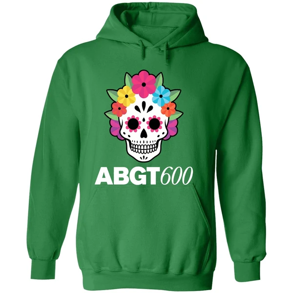 Abgt 600 Skull Floral Hoodie - Image 2