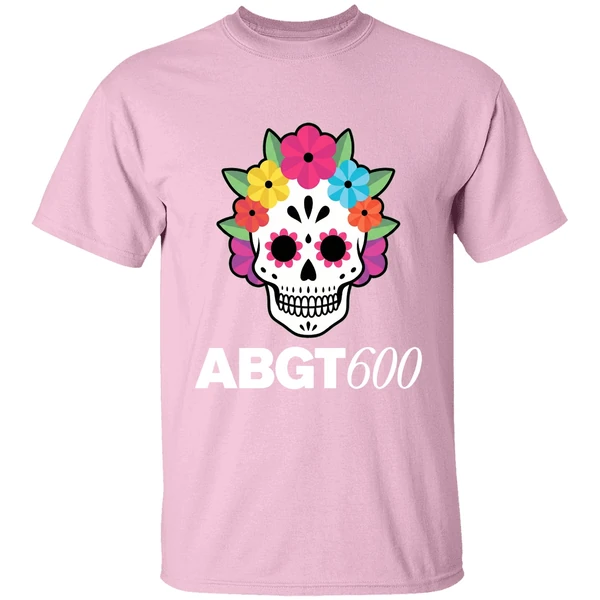 abgt 600 skull floral shirt lightpink