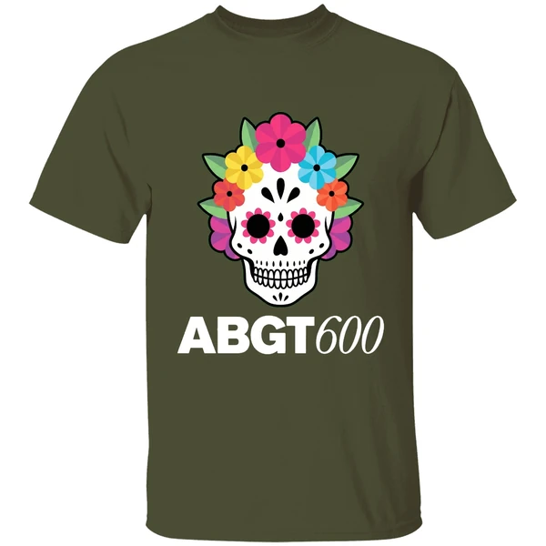 abgt 600 skull floral shirt militarygreen