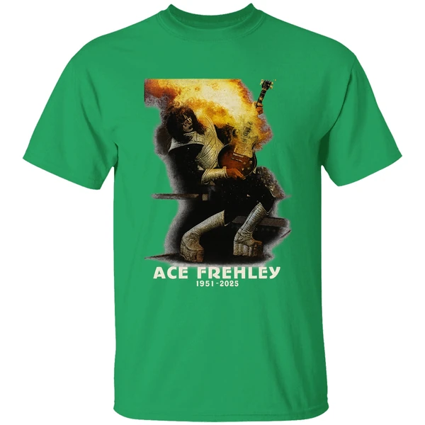 Ace Frehley Rock Guitar Memorial 1951 2025 Shirt - Image 9