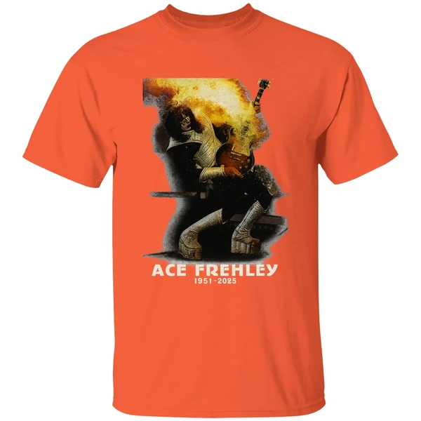 Ace Frehley Rock Guitar Memorial 1951 2025 Shirt - Image 5