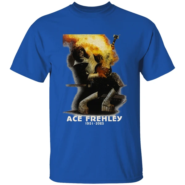 Ace Frehley Rock Guitar Memorial 1951 2025 Shirt - Image 7