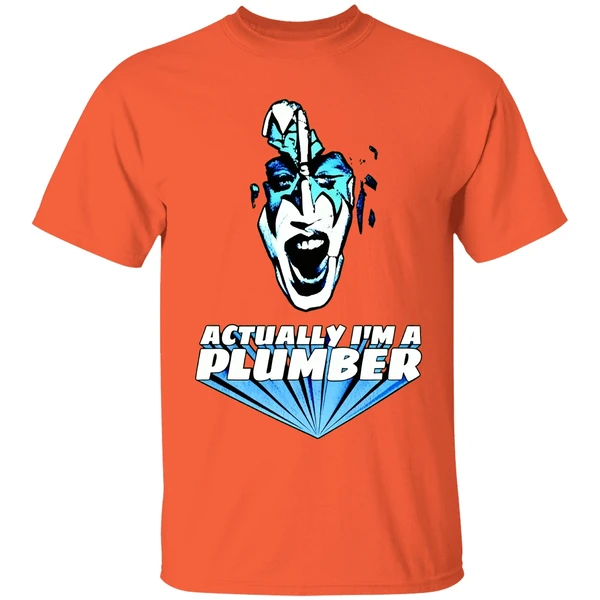 Actually Im A Plumber Shirt - Image 5