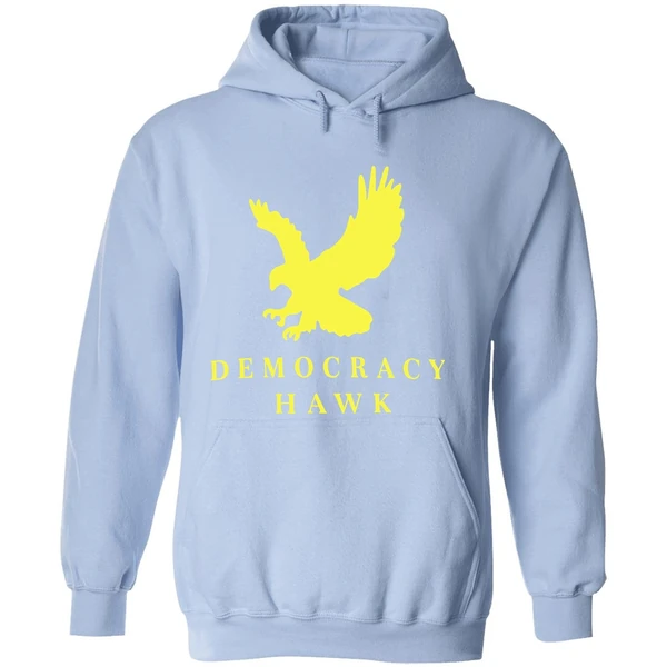 Adam Kinzinger Democracy Hawk Eagle Hoodie - Image 4