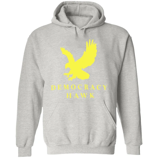 Adam Kinzinger Democracy Hawk Eagle Hoodie - Image 9