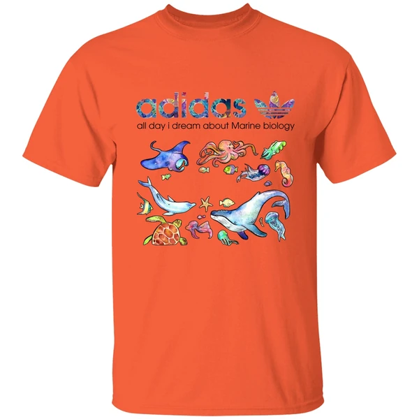 Adidas All Day I Dream About Marine Biology Shirt - Image 5
