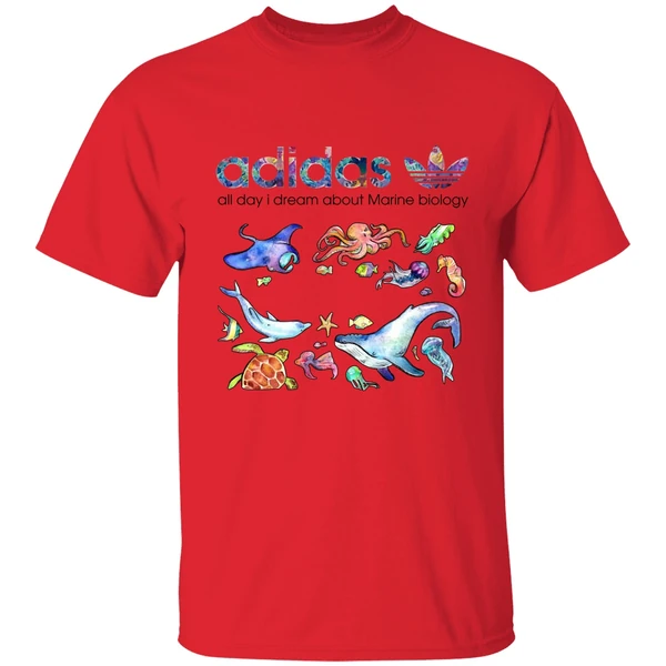 Adidas All Day I Dream About Marine Biology Shirt - Image 6