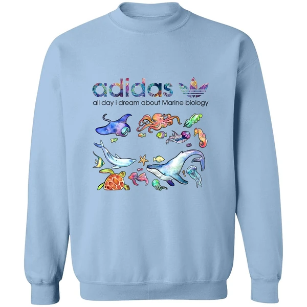 Adidas All Day I Dream About Marine Biology Sweatshirt - Image 3