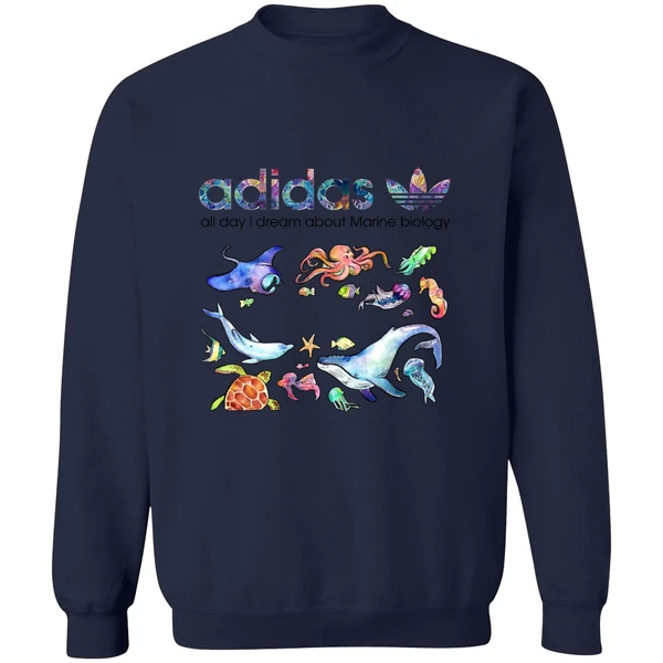 Adidas All Day I Dream About Marine Biology Sweatshirt - Image 5