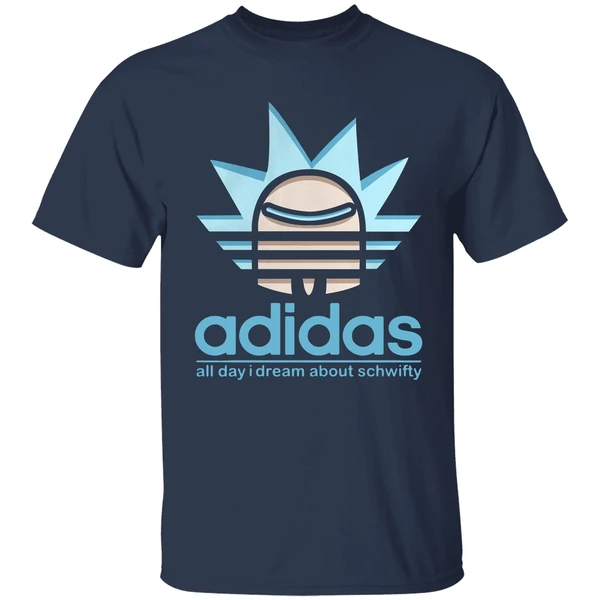 Adidas All Day I Dream About Schwifty Shirt - Image 4