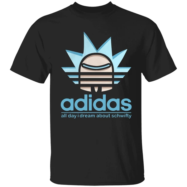 Adidas All Day I Dream About Schwifty Shirt - Image 9