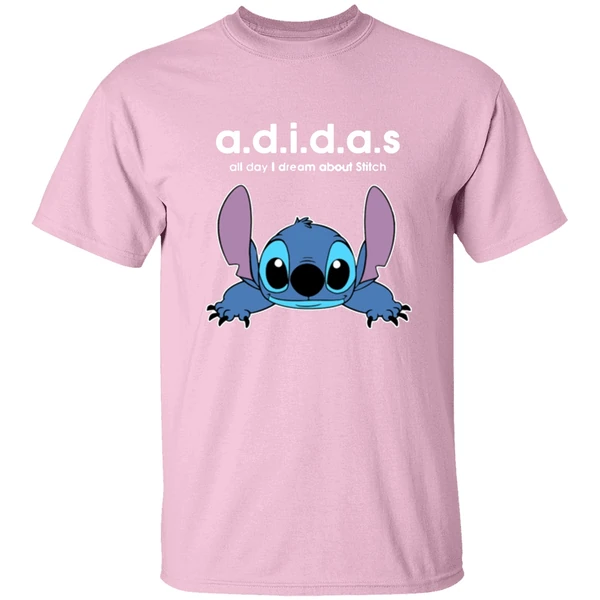 Adidas All Day I Dream About Stitch Shirt Adidas All Day I Dream About Stitch Shirt