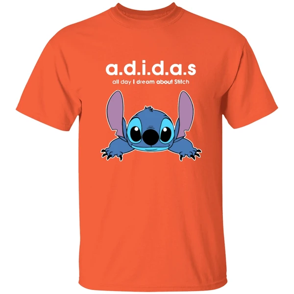 Adidas All Day I Dream About Stitch Shirt - Image 5