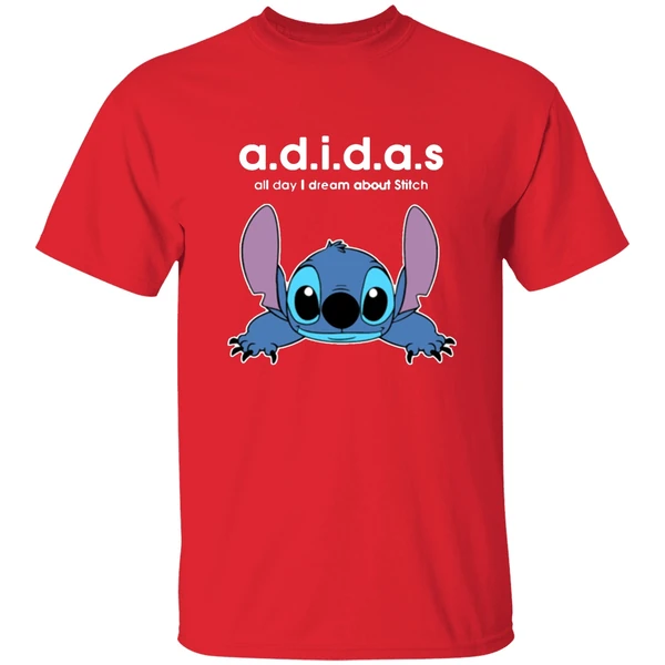 Adidas All Day I Dream About Stitch Shirt - Image 6
