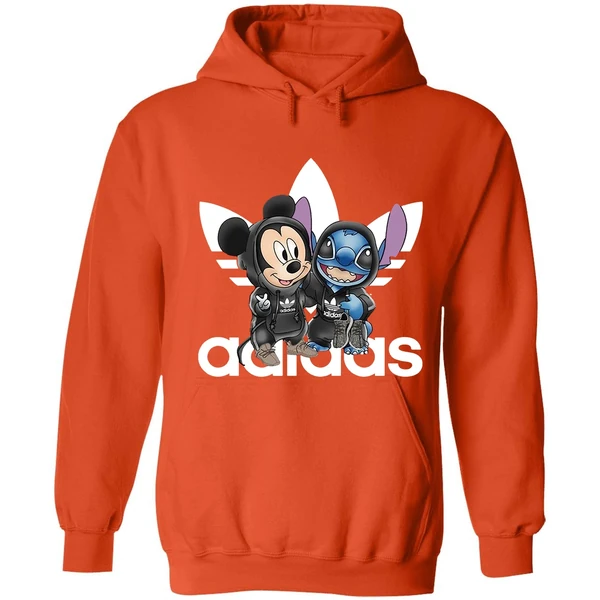 Adidas Mickey And Stitch Hoodie - Image 5