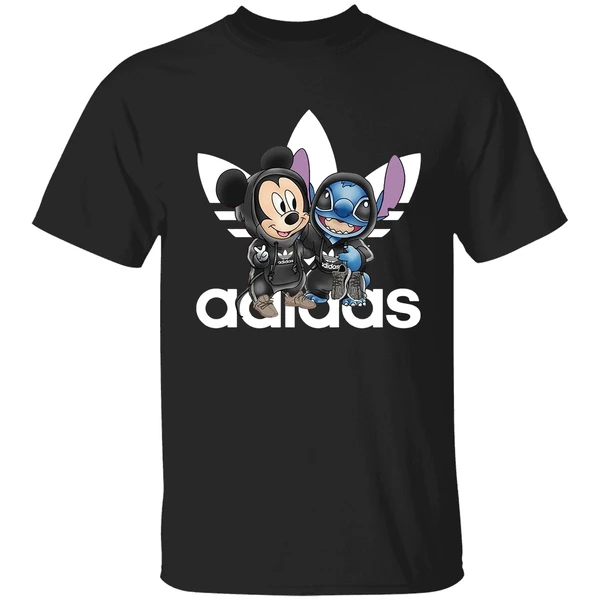 Adidas Mickey And Stitch Shirt - Image 9